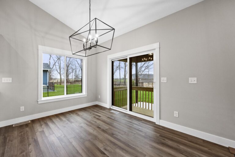 dining area with door to patio